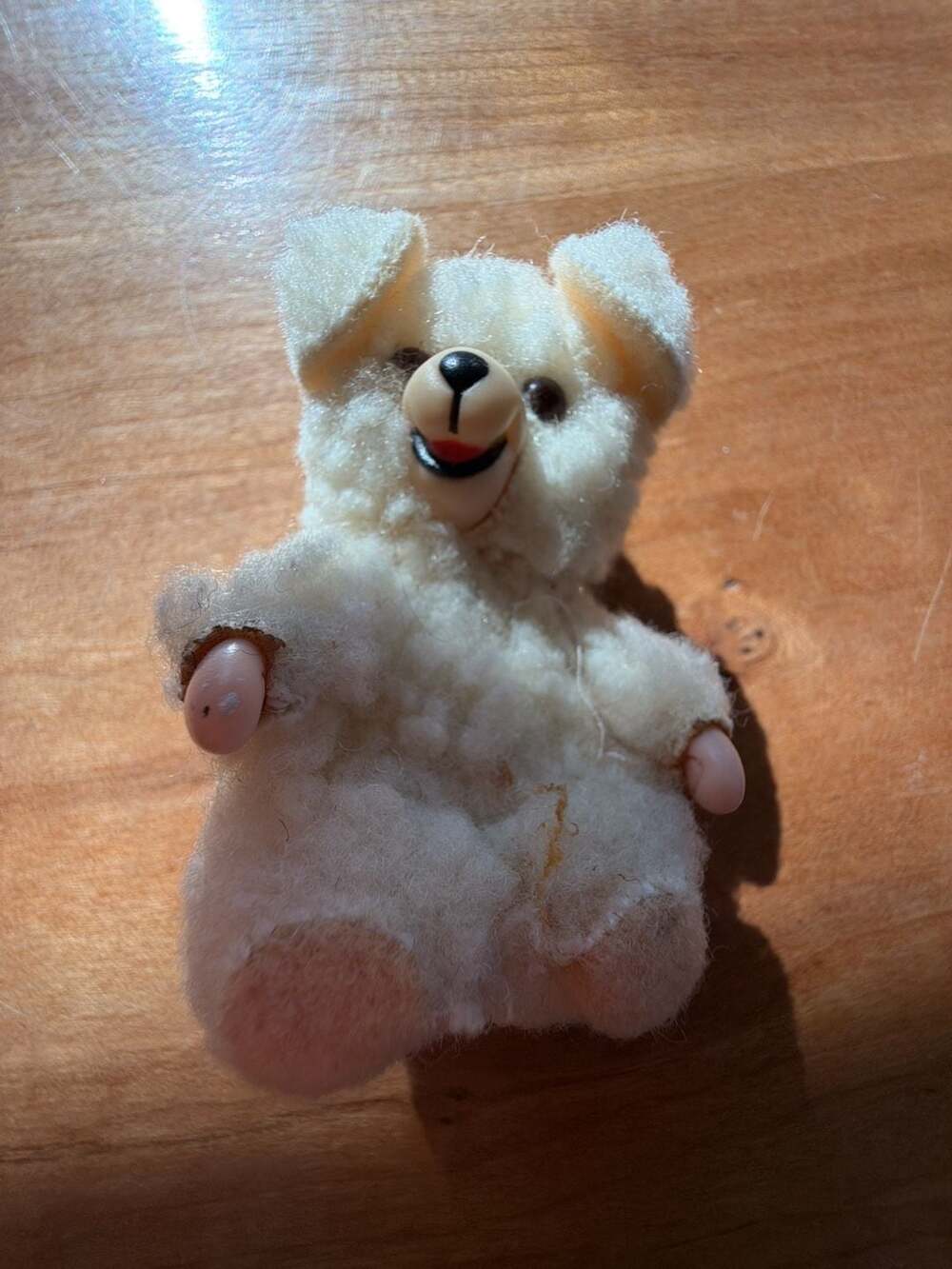 Vintage Snuggle Fabric Softener Bear Ornament Bear Hug 1987 Russ